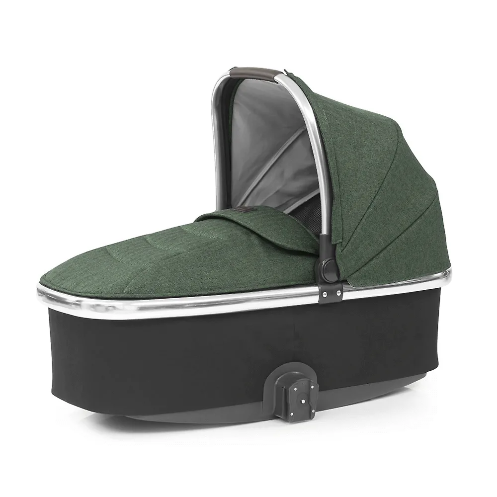 Oyster Carrycot - Зеленый (Chrome / Alpine Green)
