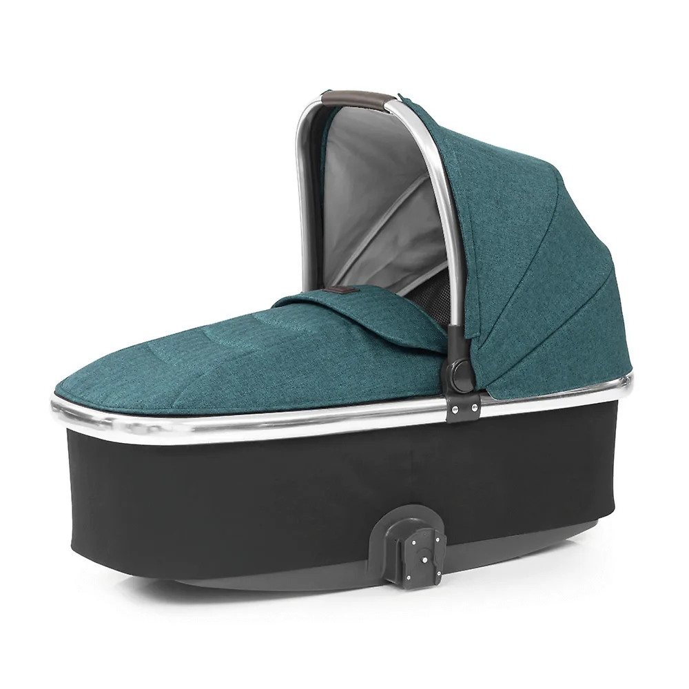 Oyster Carrycot - Изумрудный (Chrome / Peacock)
