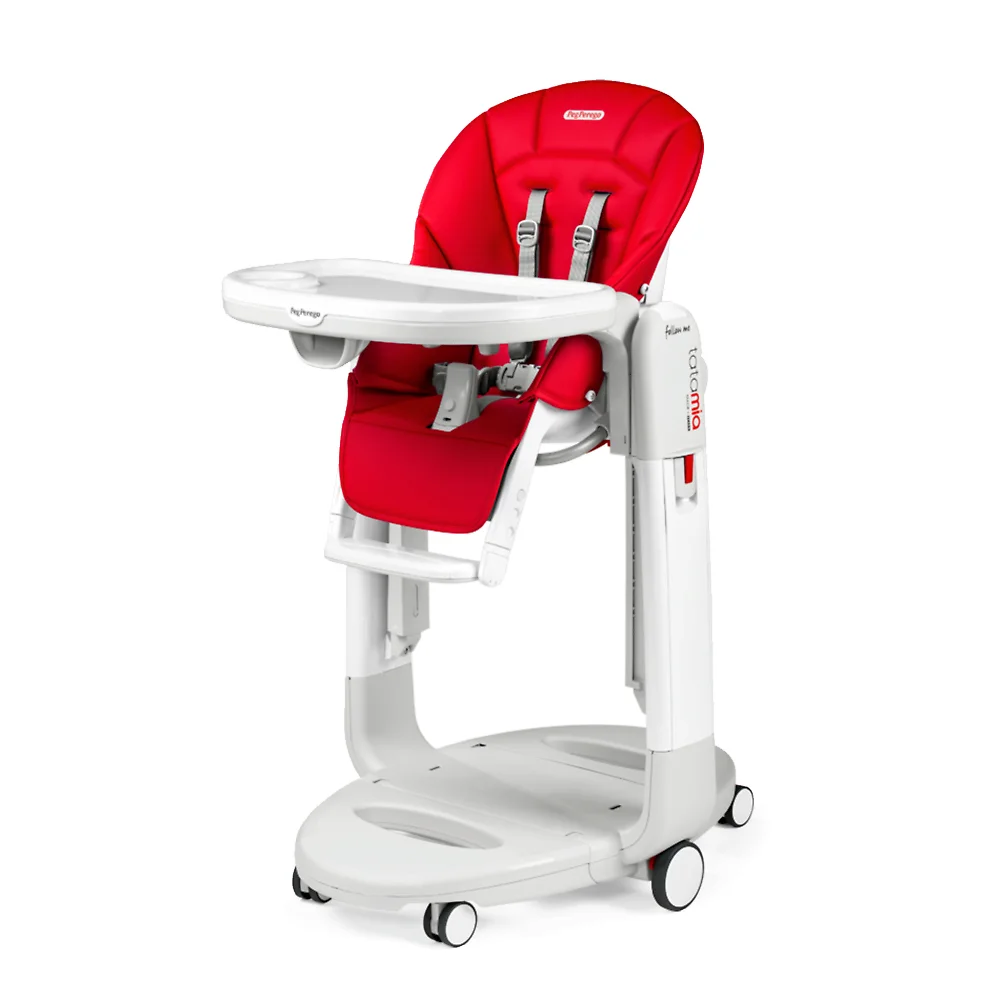 Peg Perego Tatamia Follow Me - Красный (Fragola - Экокожа)