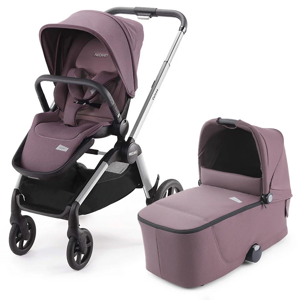 Recaro Celona - Сиреневый / Серебристое шасси (Pale Rose / Silver / Prime)