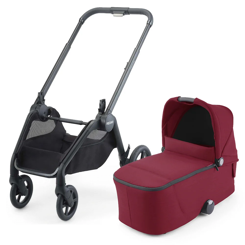 Recaro Celona - Красный / Чёрное шасси (Garnet Red / Black / Select)