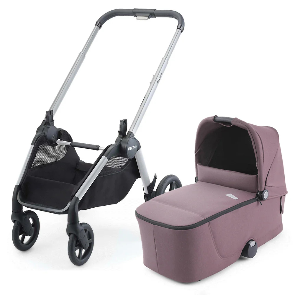 Recaro Celona - Сиреневый / Серебристое шасси (Pale Rose / Silver / Prime)