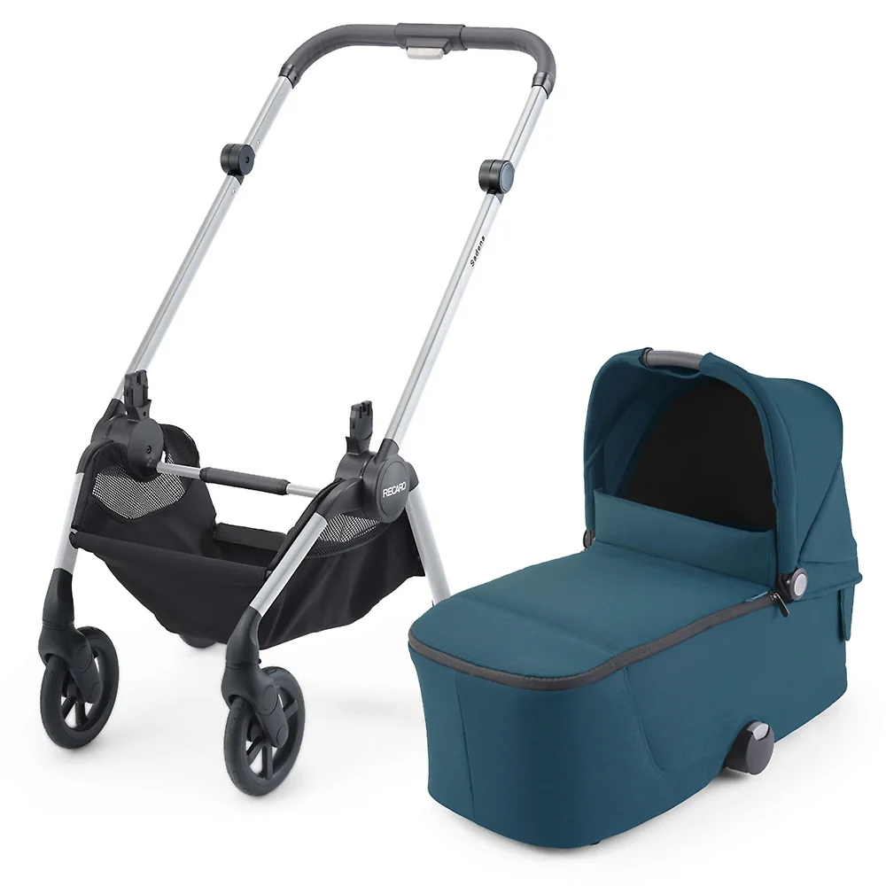 Recaro Sadena - Синий / Серебристое шасси (Teal Green / Silver / Select)