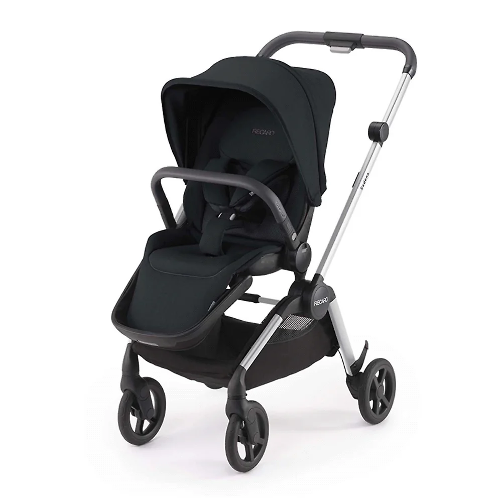 Recaro Sadena - Чёрный / Серебристое шасси (Night Black / Silver / Select)