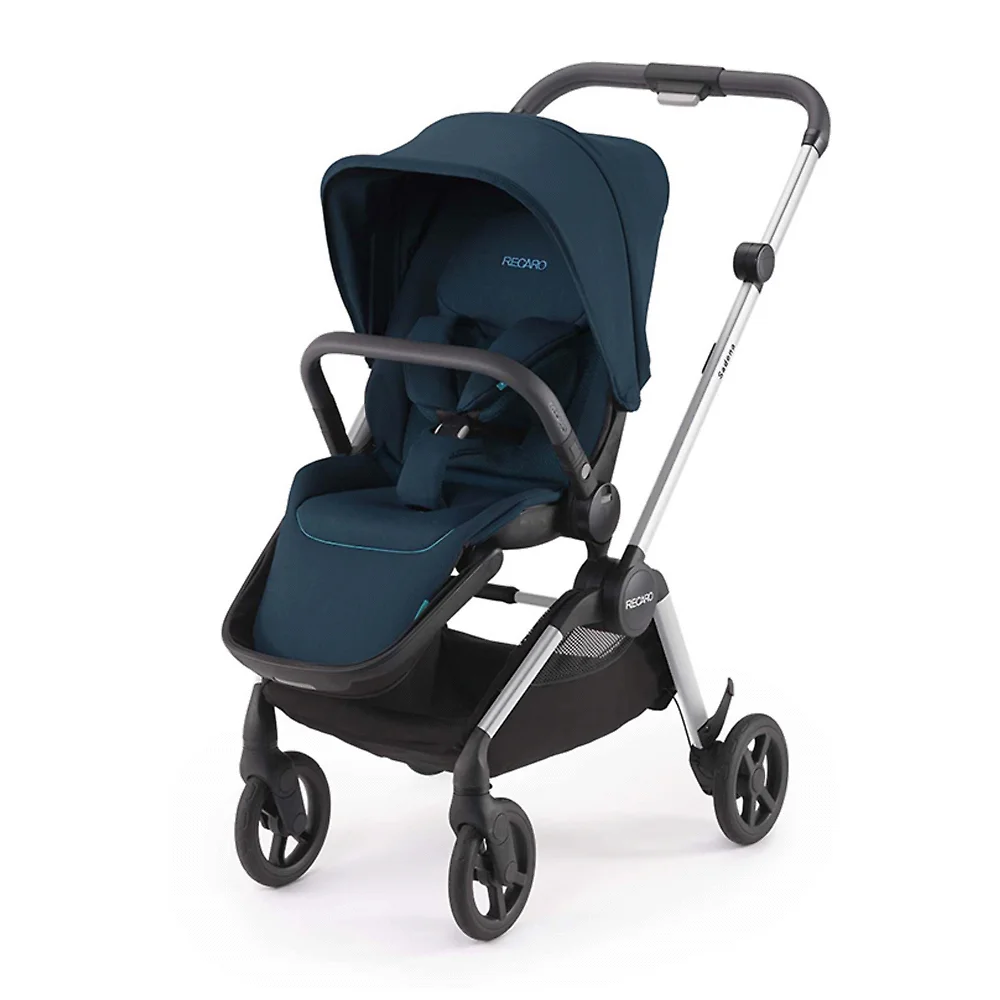 Recaro Sadena - Синий / Серебристое шасси (Teal Green / Silver / Select)