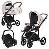 Roan Bass Next Vintage Sport 2.0 + Maxi-Cosi Cabriofix i-size - Кремовый (Island Stone / Eco)