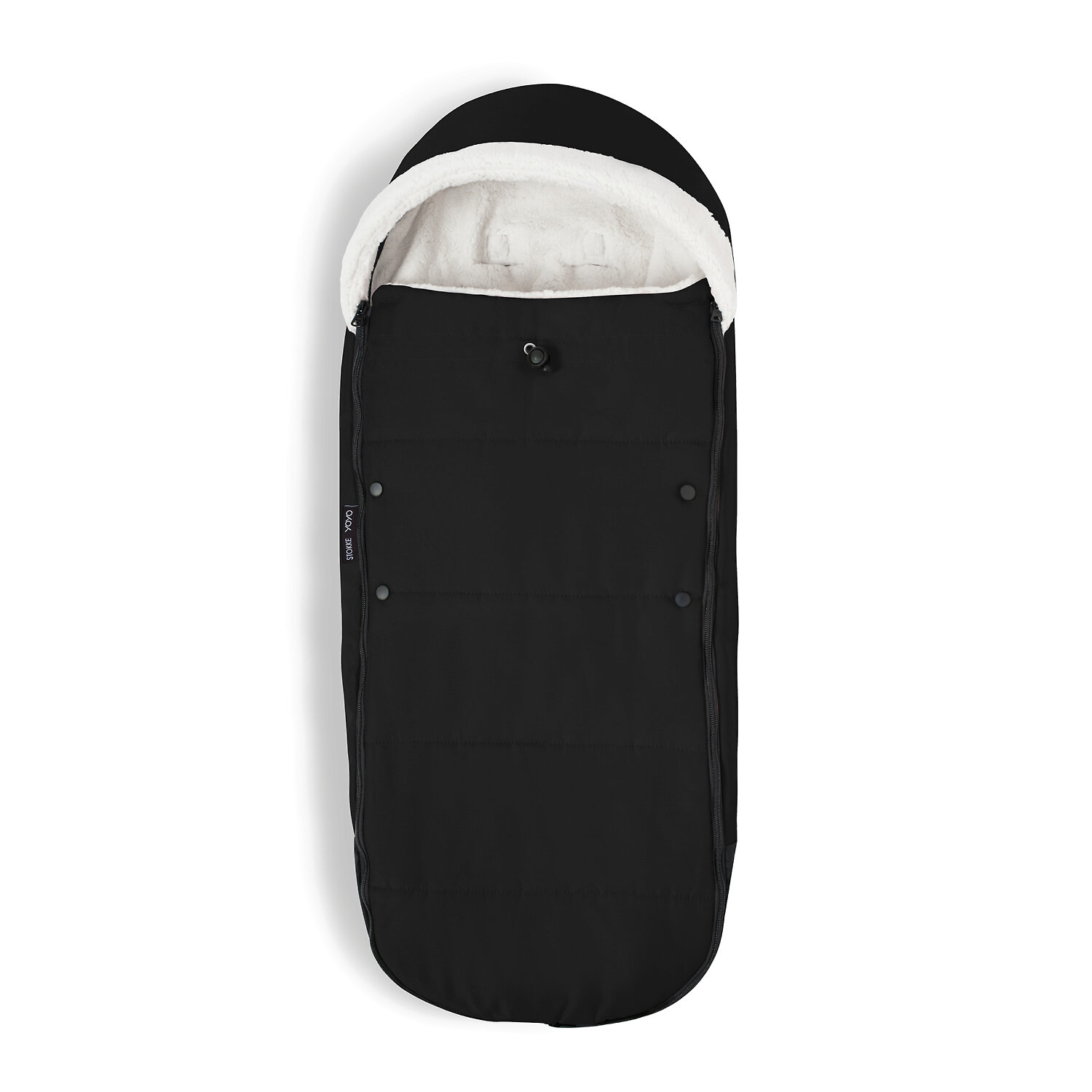 Флисовый конверт Stokke - Чёрный (Black)