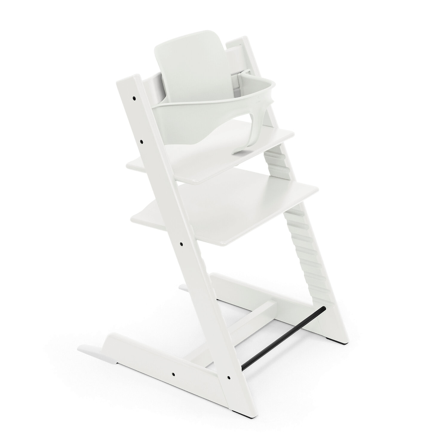 Stokke Tripp Trapp Highchair Complete - Белый / Бук (White BS)
