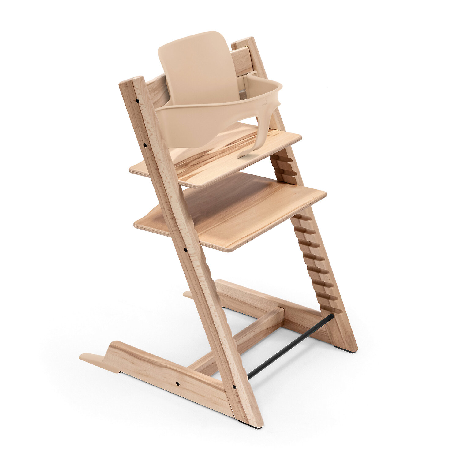 Stokke Tripp Trapp Highchair Complete - Древесный / Бук (Wild Wood / Natural BS)
