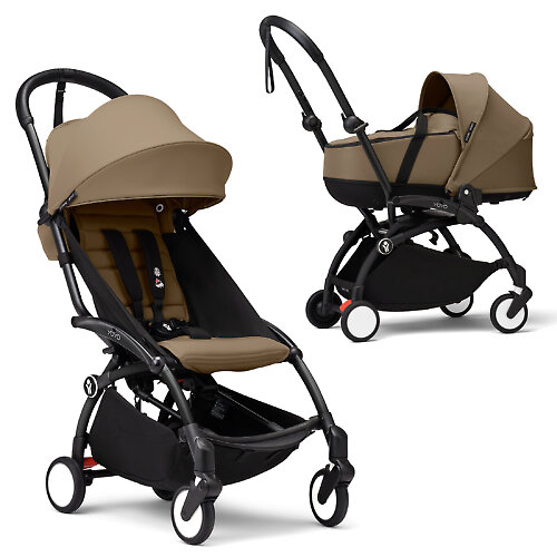 Stokke (BabyZen) YOYO3 - Кофейный / Чёрная рама (Toffee / Black Frame)