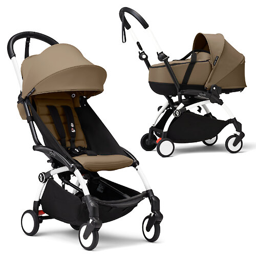 Stokke (BabyZen) YOYO3 - Кофейный / Белая рама (Toffee / White Frame)
