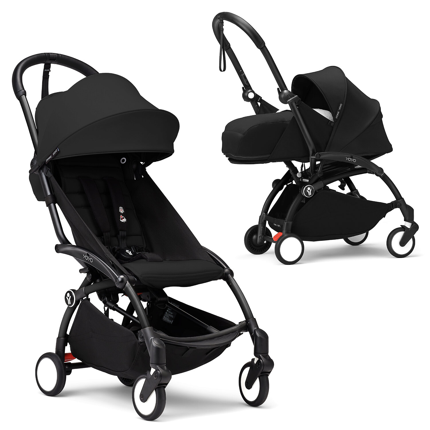 Stokke (BabyZen) YOYO3 - Чёрный / Чёрная рама (Black / Black Frame)