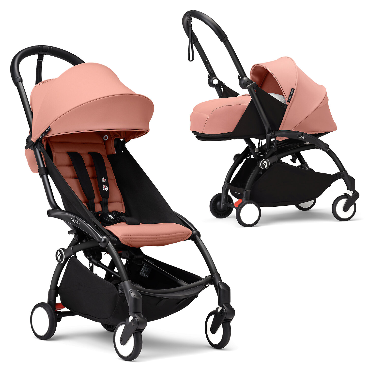 Stokke (BabyZen) YOYO3 - Имбирный / Чёрная рама (Ginger / Black Frame)