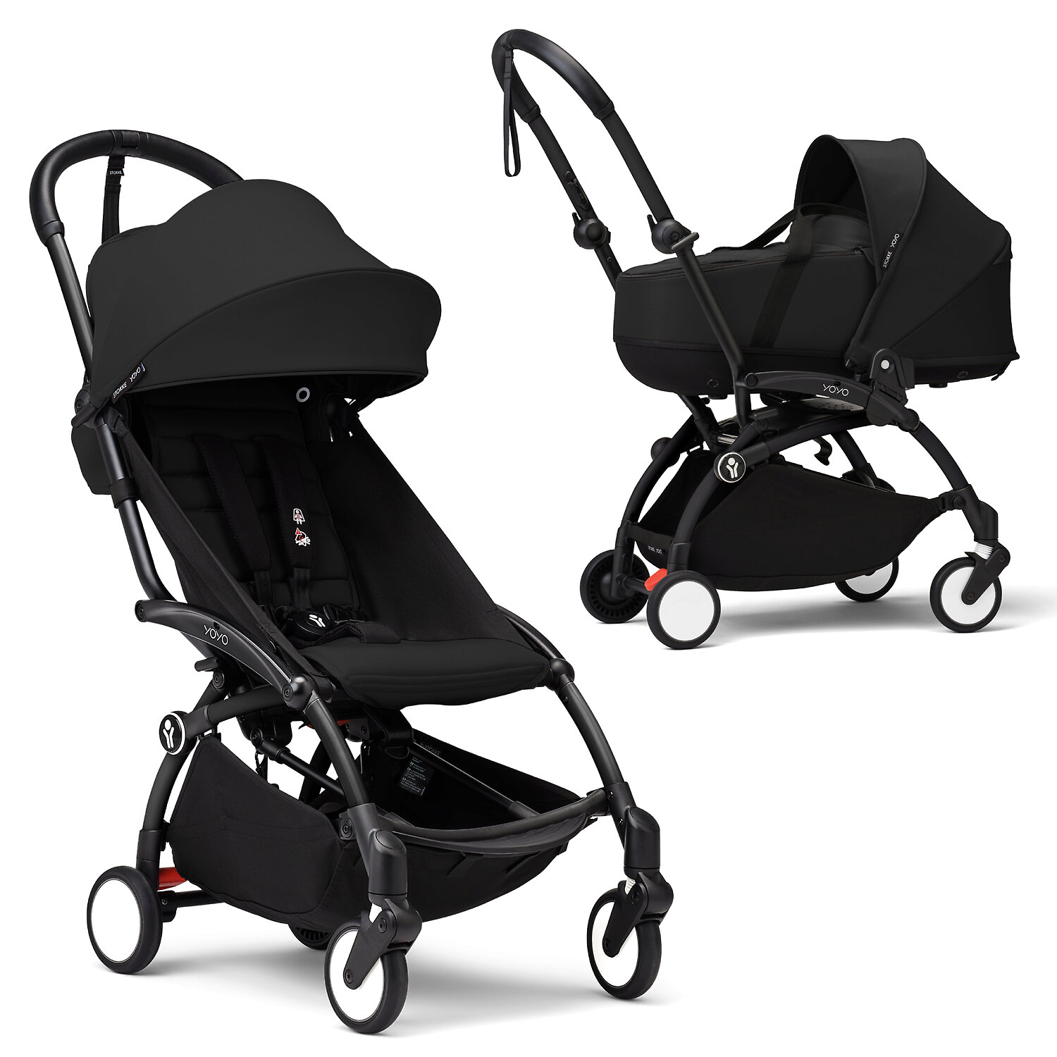 Stokke (BabyZen) YOYO3 - Чёрный / Чёрная рама (Black / Black Frame)