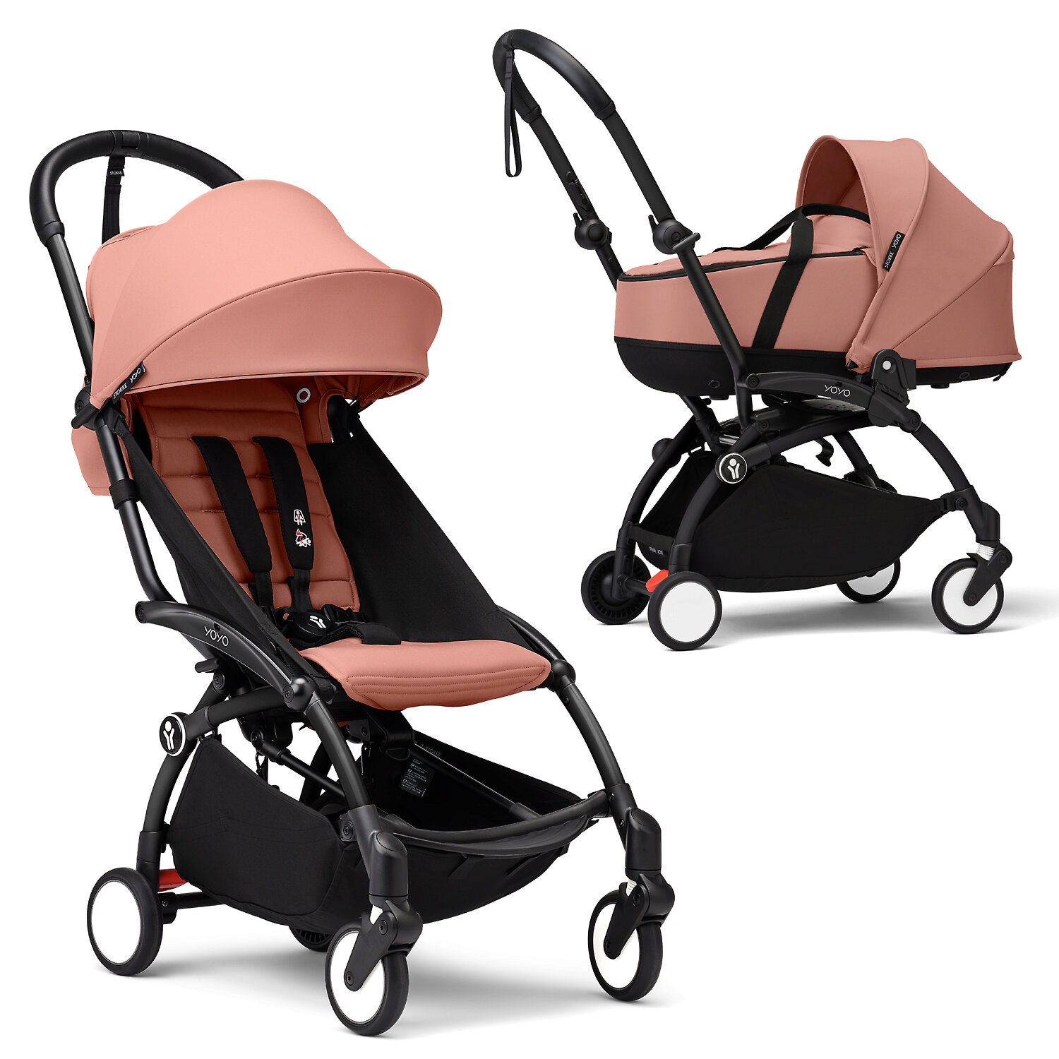 Stokke (BabyZen) YOYO3 - Имбирный / Чёрная рама (Ginger / Black Frame)