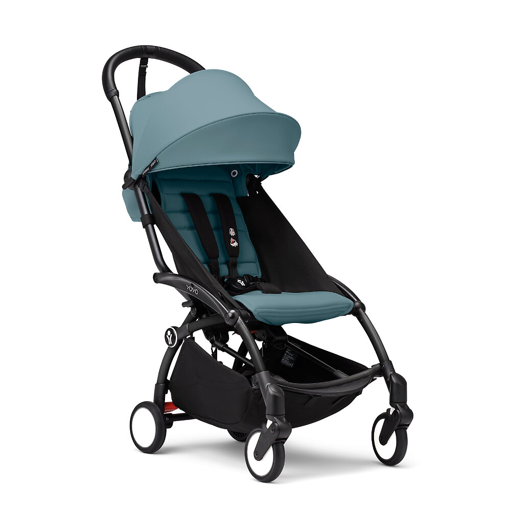Stokke (BabyZen) YOYO3 Black 6+ - Бирюзовый (Aqua)