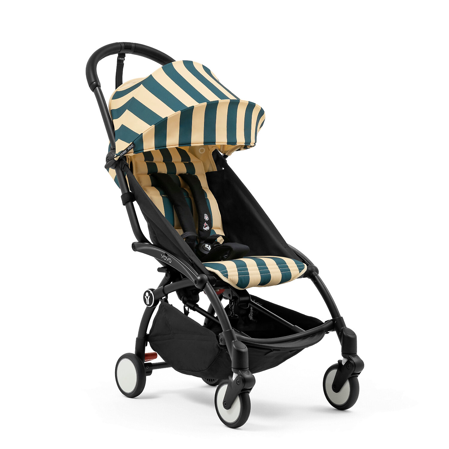 Stokke (BabyZen) YOYO3 Black 6+ - Монако (Riviera Monaco LE)