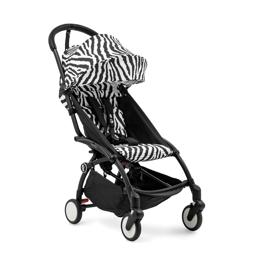 Stokke (BabyZen) YOYO3 Black 6+ - Зебра (Zebra LE)