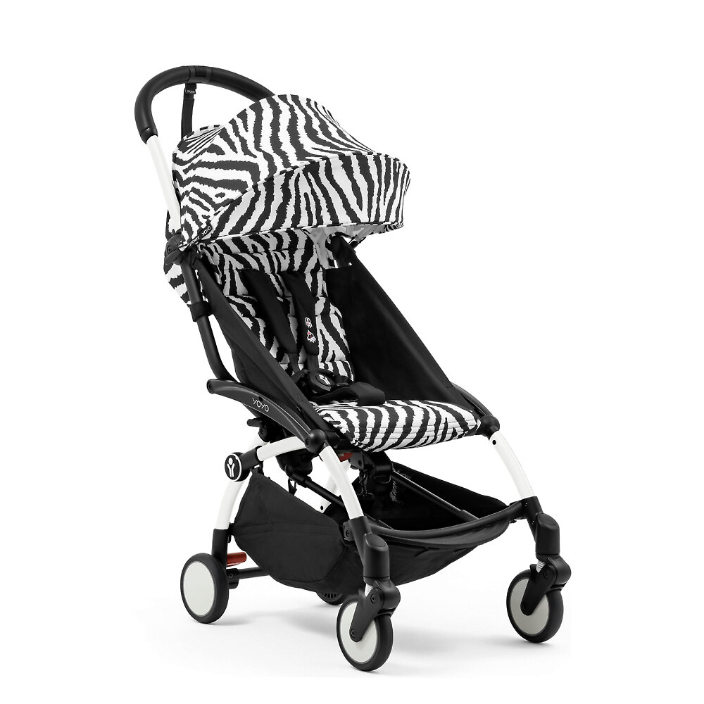 Stokke (BabyZen) YOYO3 White 6+ - Зебра (Zebra LE)
