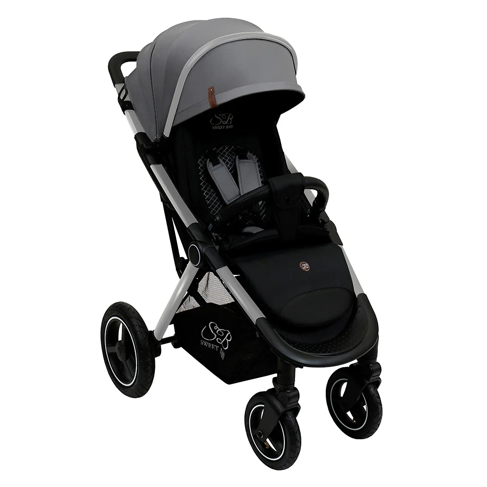 Sweet Baby Suburban Compatto Air - Серый / Серебристая рама (Gray / Silver)