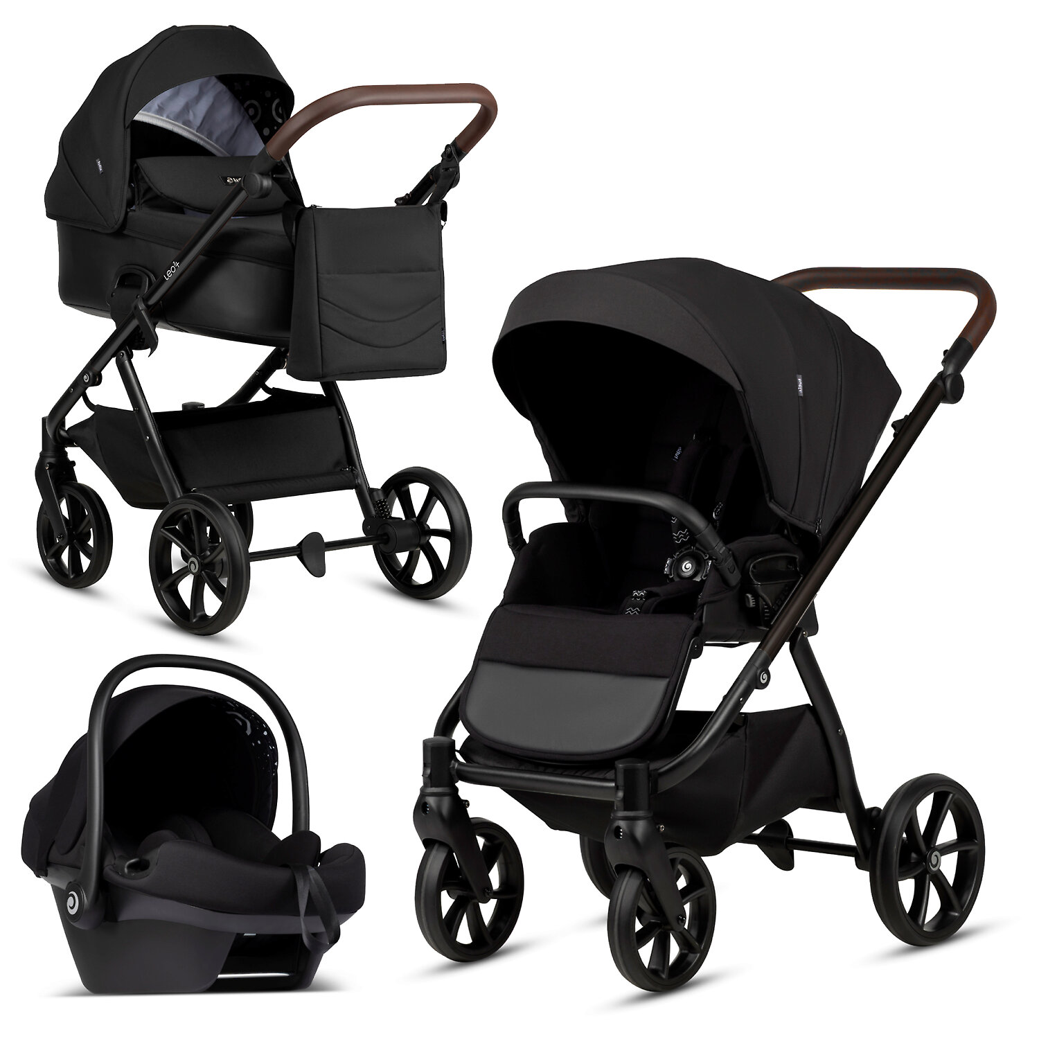 Tutis Leo&nbsp;3 Plus + Elo Lux - Чёрный (Black)