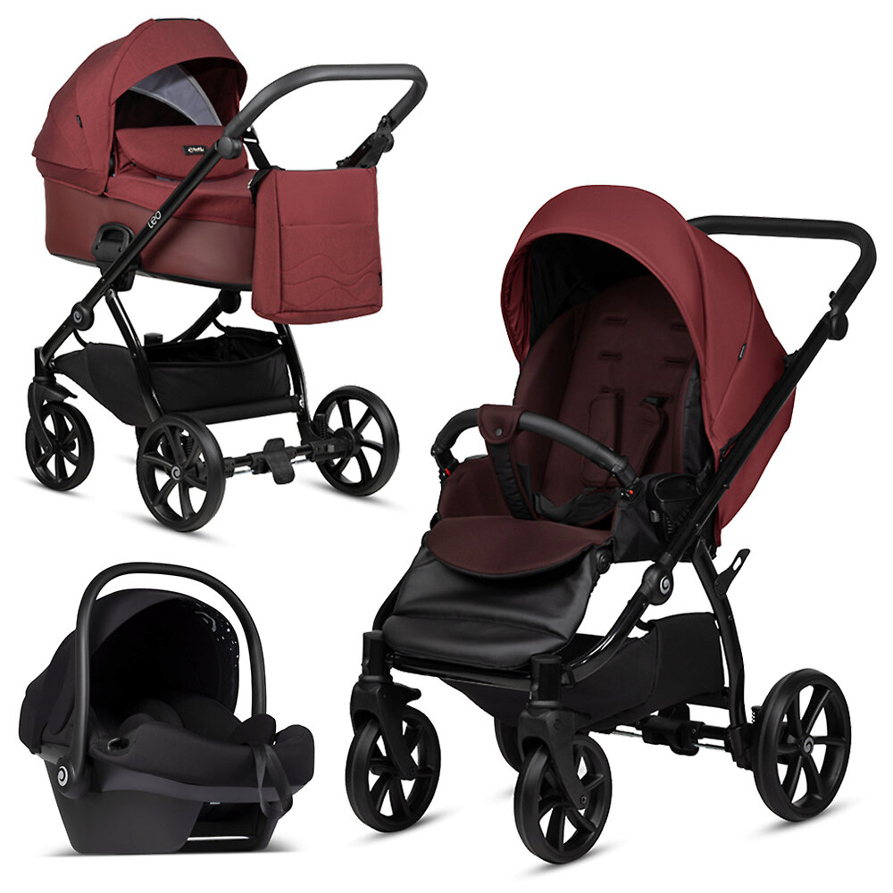 Tutis Leo Plus + Elo Lux - Винный (Burgundy)