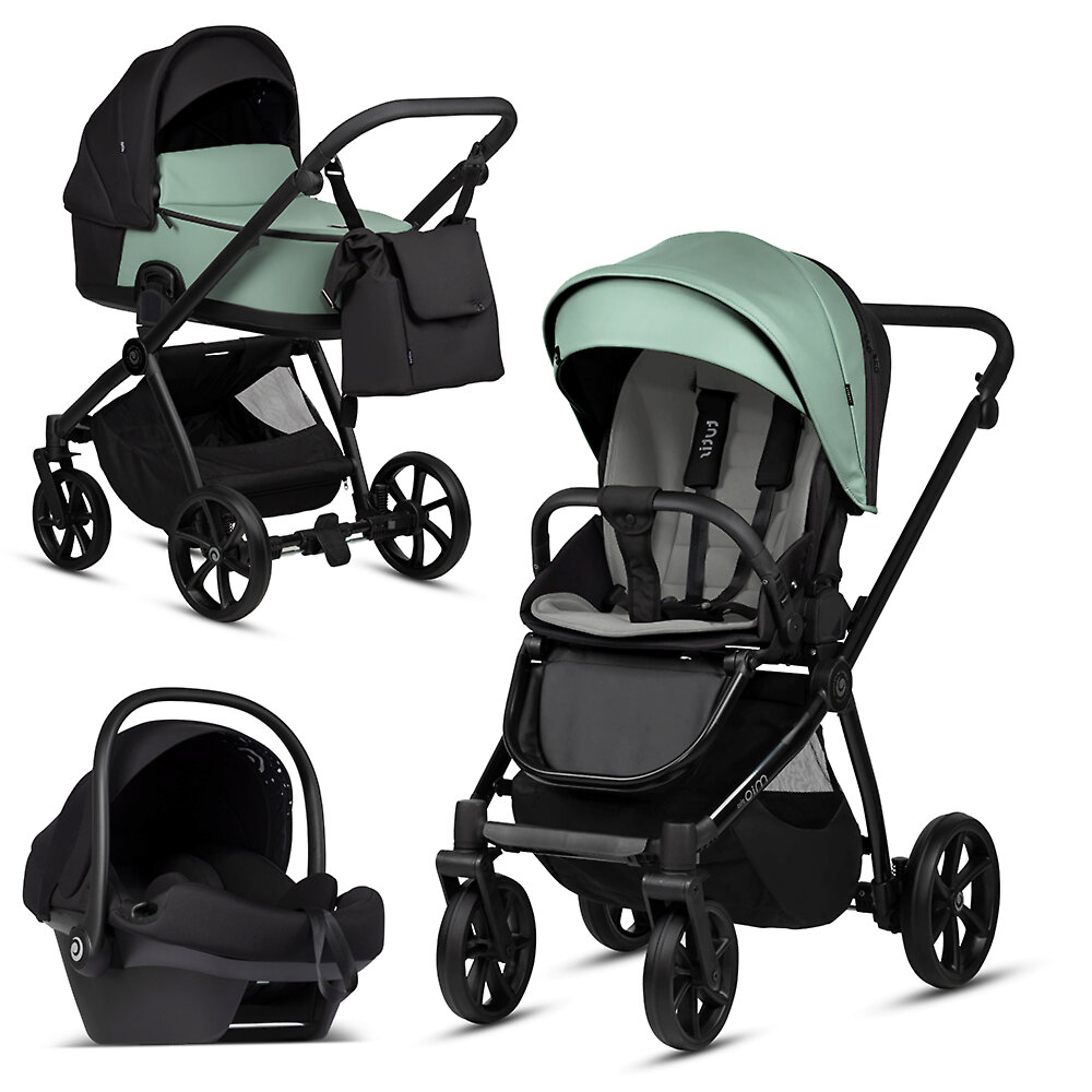 Tutis Mio 3 Plus + Elo Lux - Серо-зелёный (Sage ECO)