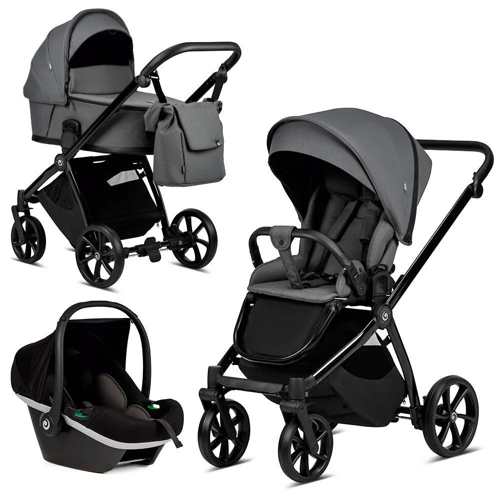 Tutis Mio Plus + Elo i-Size - Графитовый (Graphite)