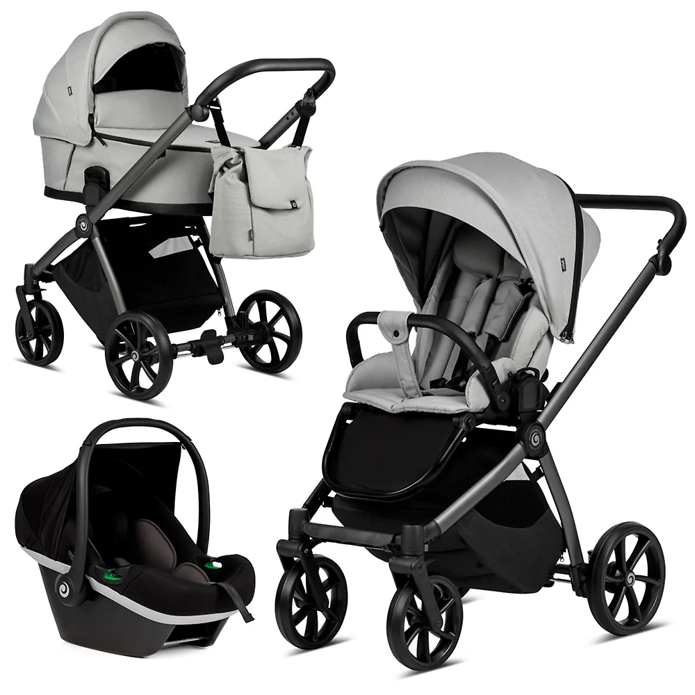 Tutis Mio Plus + Elo i-Size - Жемчужный (Pearl)