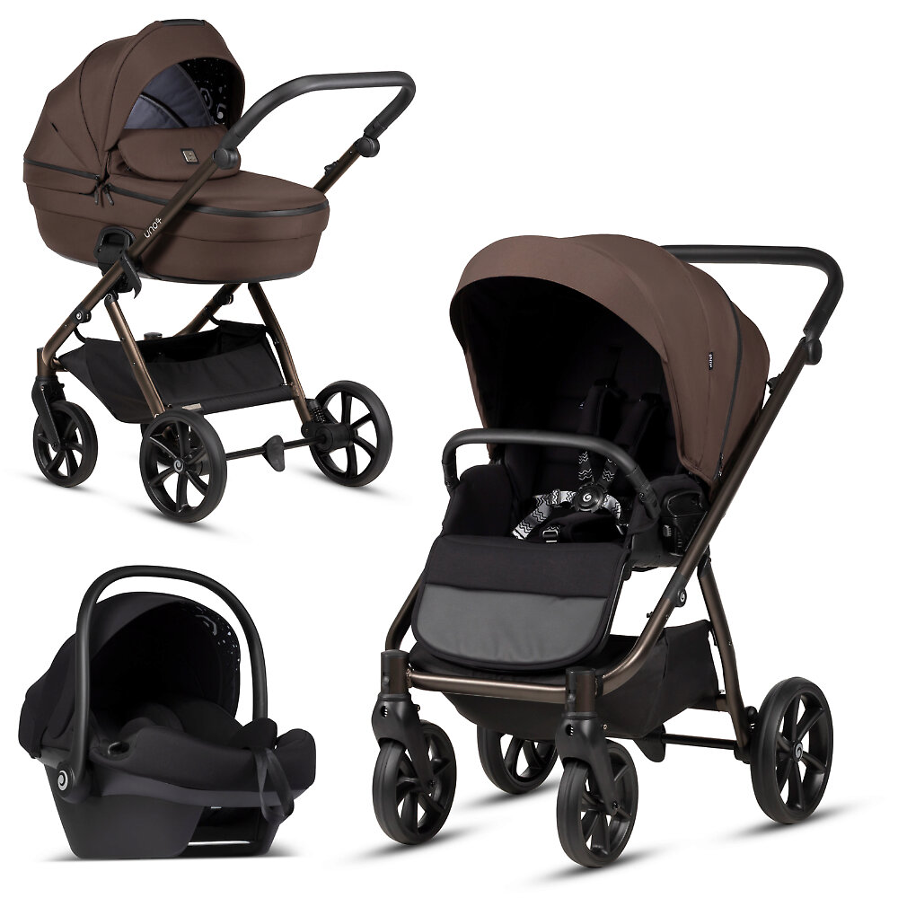 Tutis Uno 6 Plus + Elo Lux - Тёмно-коричневый (Tiramissu)