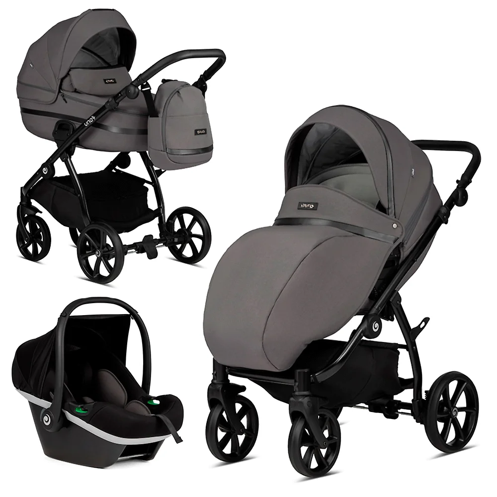 Tutis Uno3 Plus + Elo i-Size - Графитовый (Canella)
