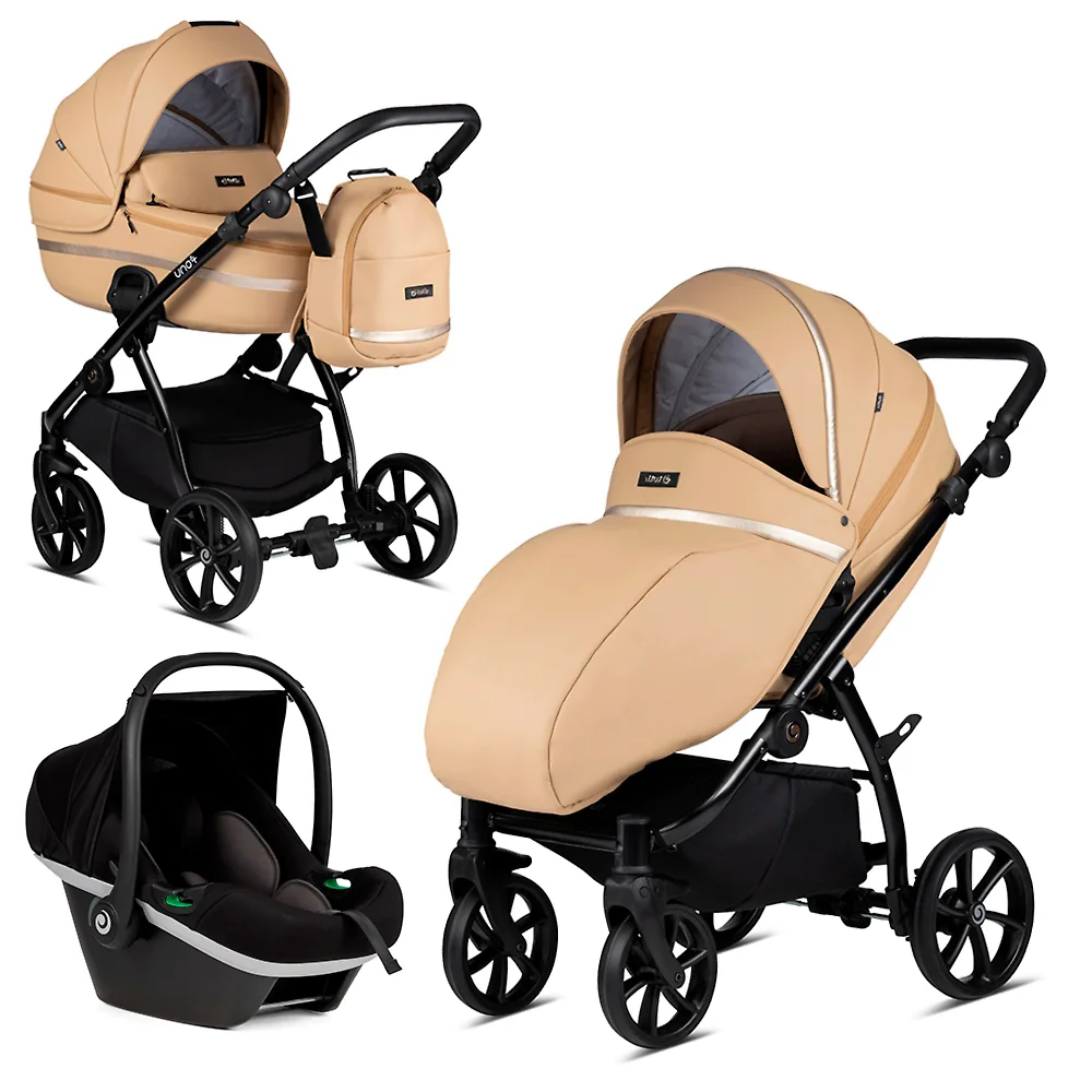 Tutis Uno3 Plus Eco / Etno + Elo i-Size - Карамельный (Caramel ECO)