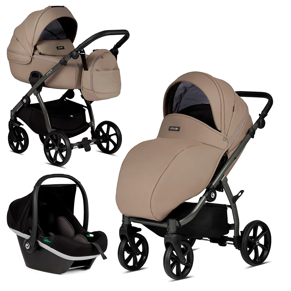 Tutis Uno3 Plus Eco / Etno + Elo i-Size - Коричневый (Earth ETNO)