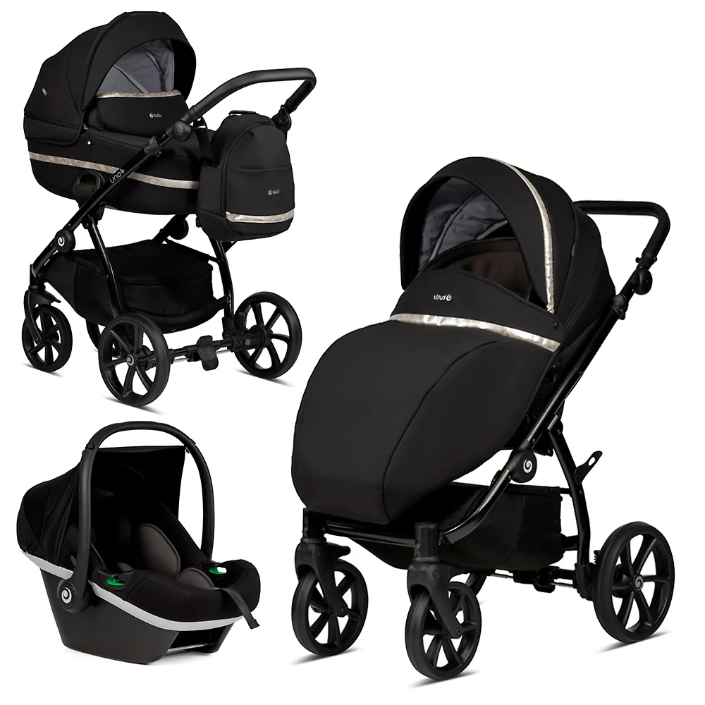 Tutis Uno3 Plus + Elo i-Size - Чёрный / Серебристый (Silver / Black Edition)