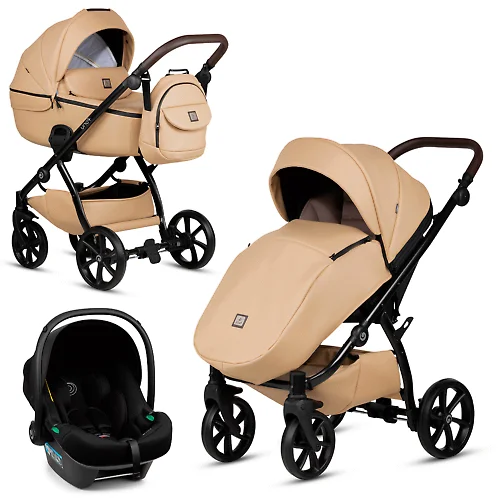 Tutis Uno 5 Plus Eco + Elo Lux i-Size - Карамельный (Caramel)