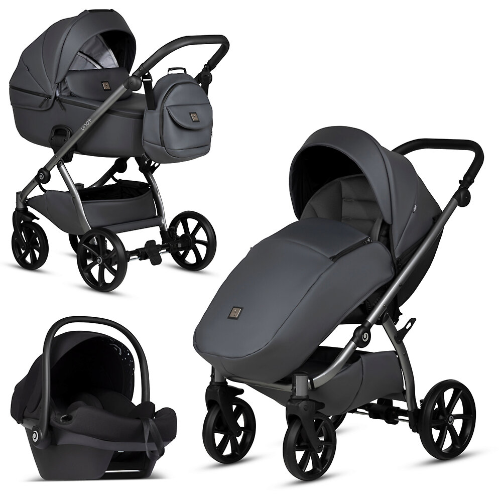 Tutis Uno 5 Plus Eco + Elo Lux - Антрацит (Licorice)