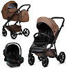 Tutis Viva 5 Plus + Elo Lux i-Size - Бисквитный (Biscuit / Teddy)