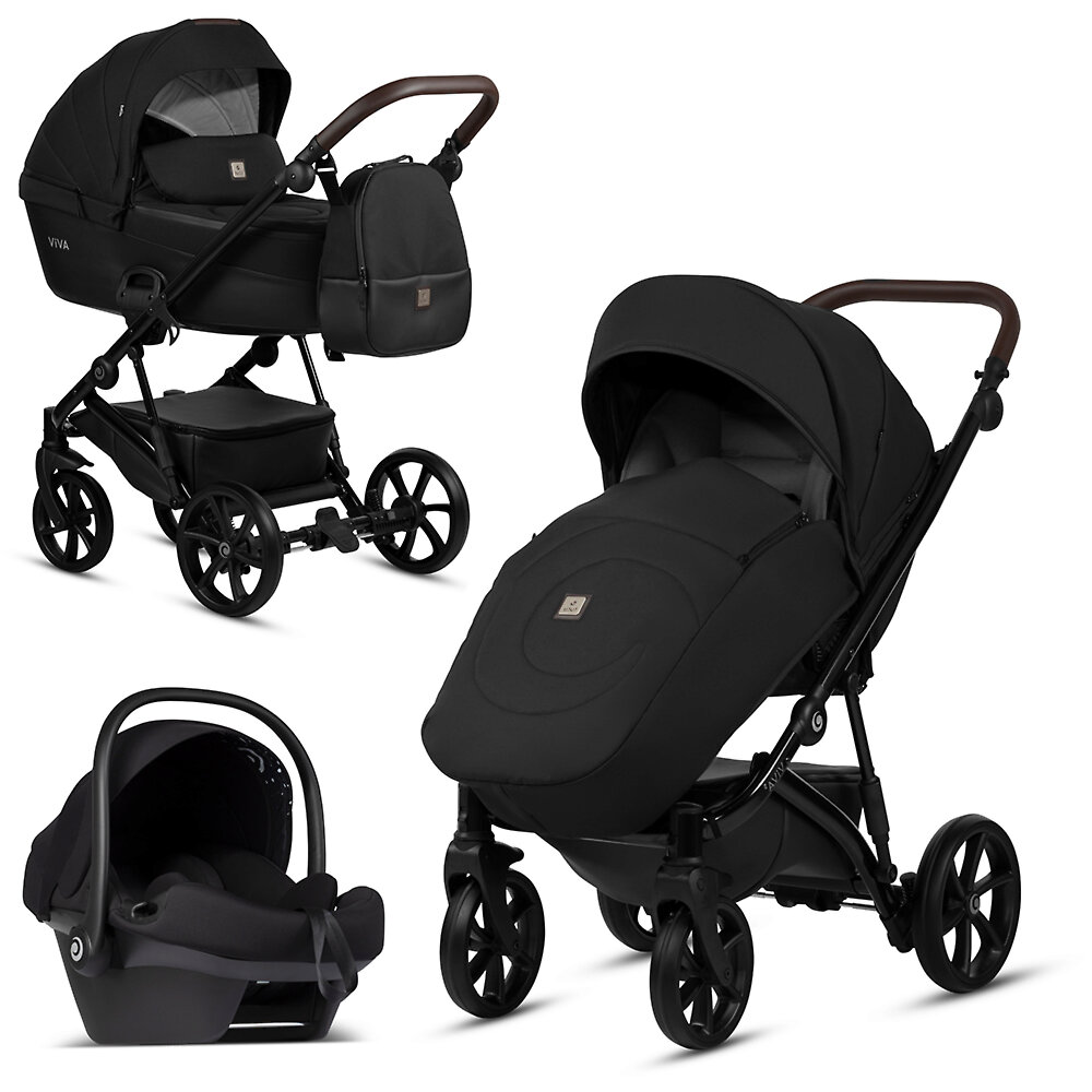 Tutis Viva 5 Plus + Elo Lux - Чёрный (Caviar)