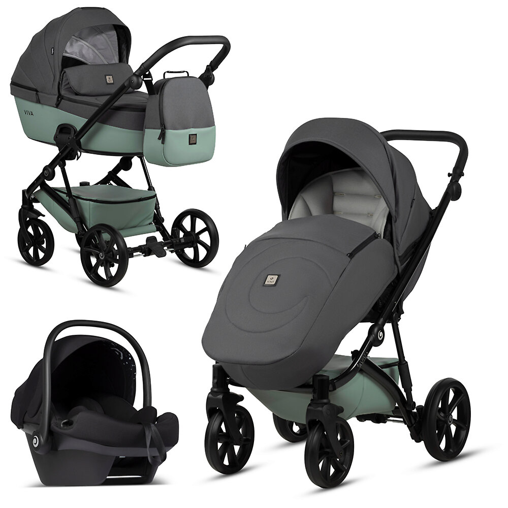 Tutis Viva 5 Plus + Elo Lux - Серо-зелёный (Sage)