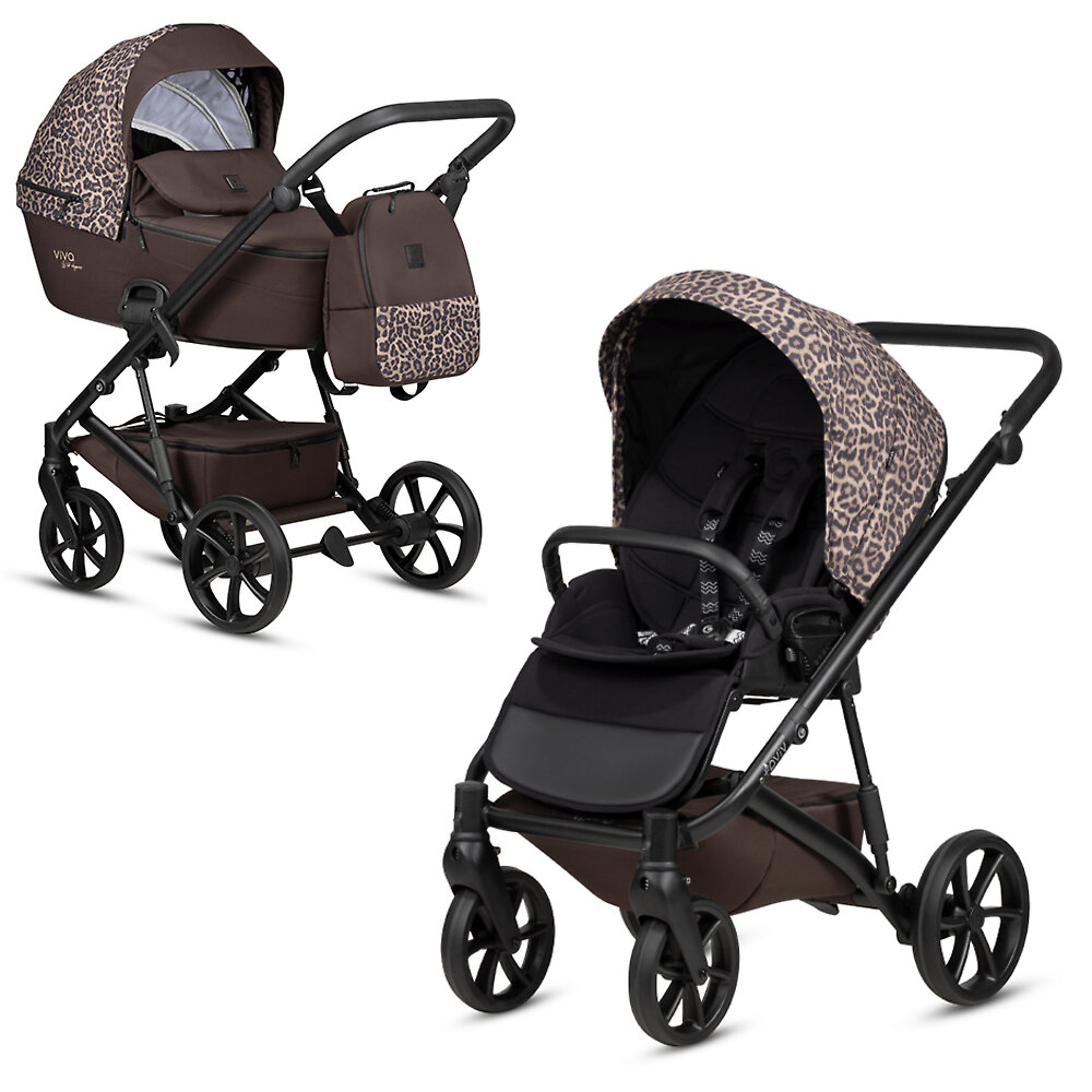 Tutis Viva&nbsp;6 Plus - Леопардовый / Коричневый (Wild Mocca / Wild Elegance)