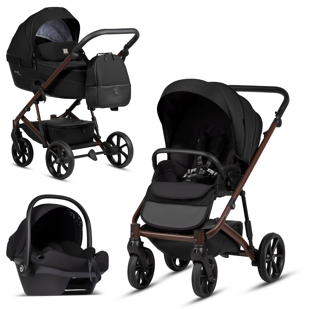 Tutis Viva 6 Plus + Elo Lux - Чёрный (Caviar)