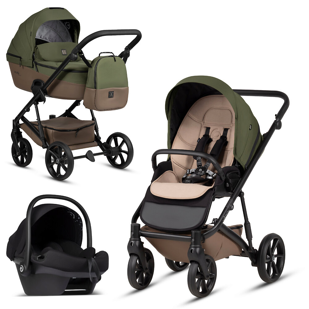 Tutis Viva 6 Plus + Elo Lux - Зелёно-коричневый (Pine)