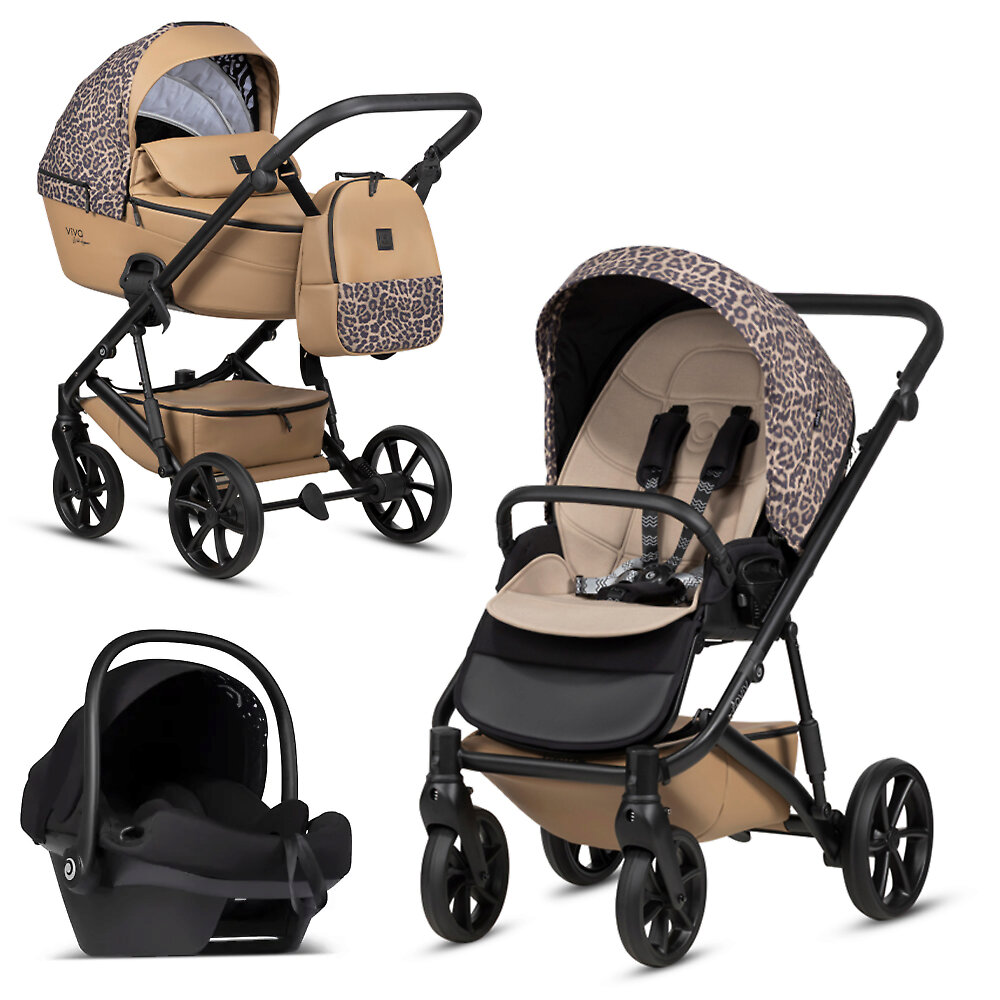 Tutis Viva&nbsp;6 Plus + Elo Lux - Леопардовый / Карамельный (Savanna Brown / Wild Elegance)