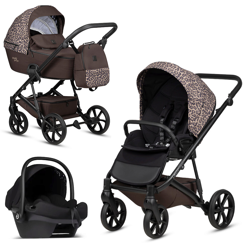 Tutis Viva&nbsp;6 Plus + Elo Lux - Леопардовый / Коричневый (Wild Mocca / Wild Elegance)