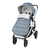 Тёплый конверт-муфта UPPAbaby - Голубой меланж (Gregory)