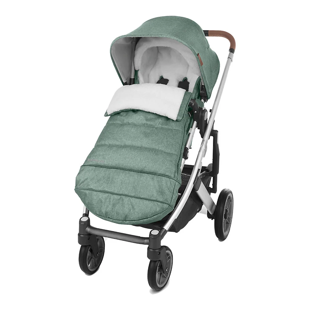 Тёплый конверт-муфта UPPAbaby - Зелёный меланж (Emmett)