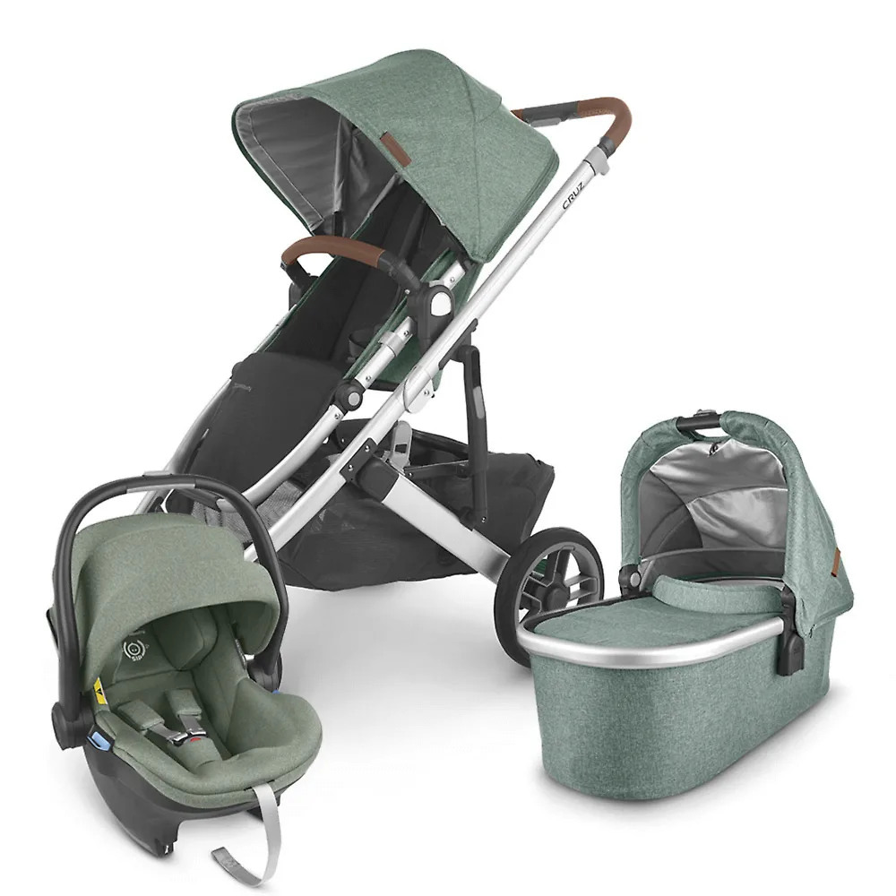 UPPAbaby Cruz V2 + Mesa i-Size - Зелёный меланж (Emmett)