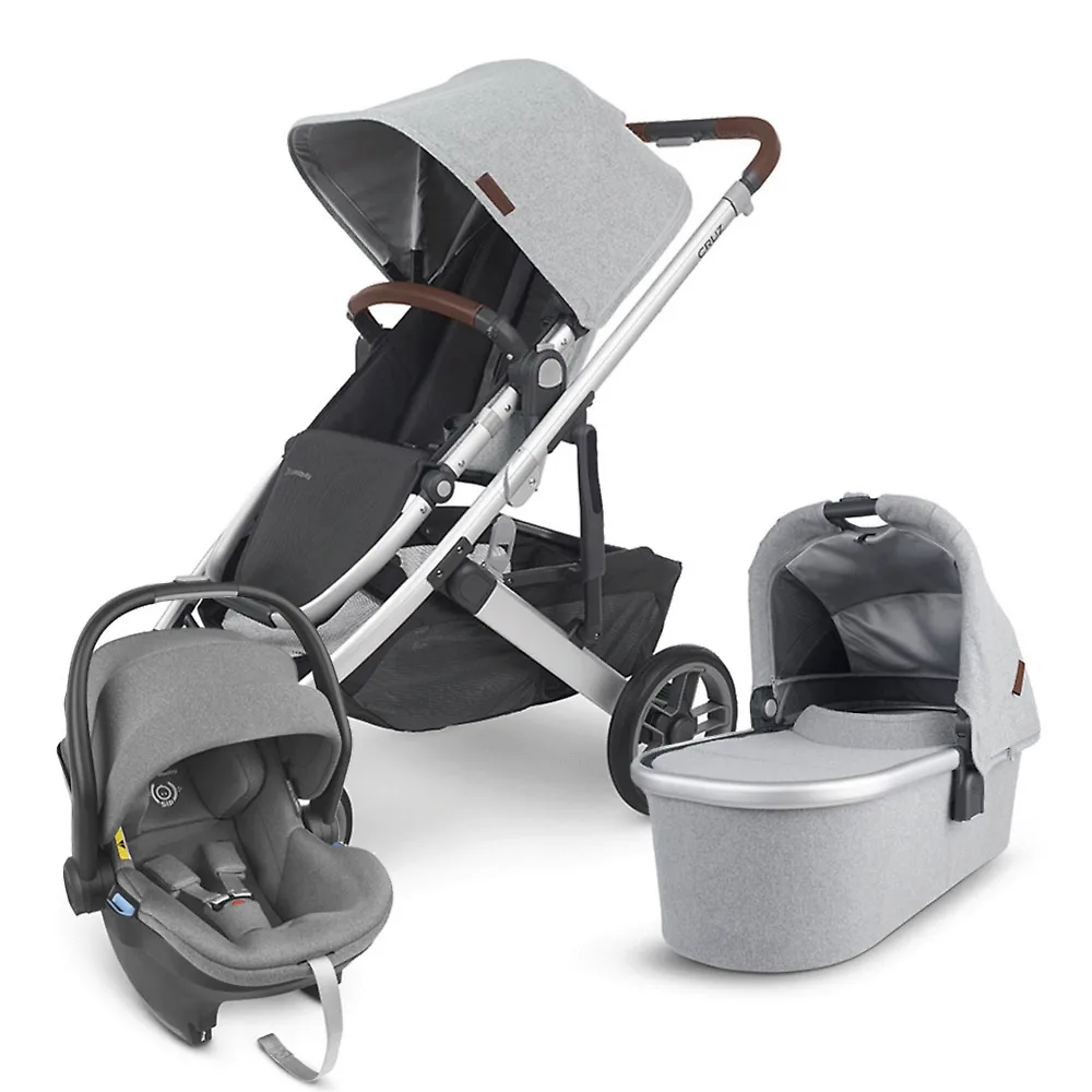 UPPAbaby Cruz V2 + Mesa i-Size - Серебристый меланж (Stella)