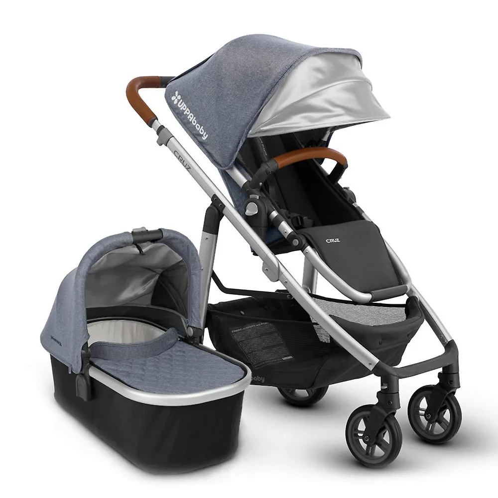 UPPAbaby Cruz - Голубой меланж (Gregory)