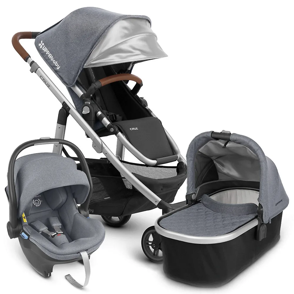 UPPAbaby Cruz + Mesa i-Size - Голубой меланж (Gregory)